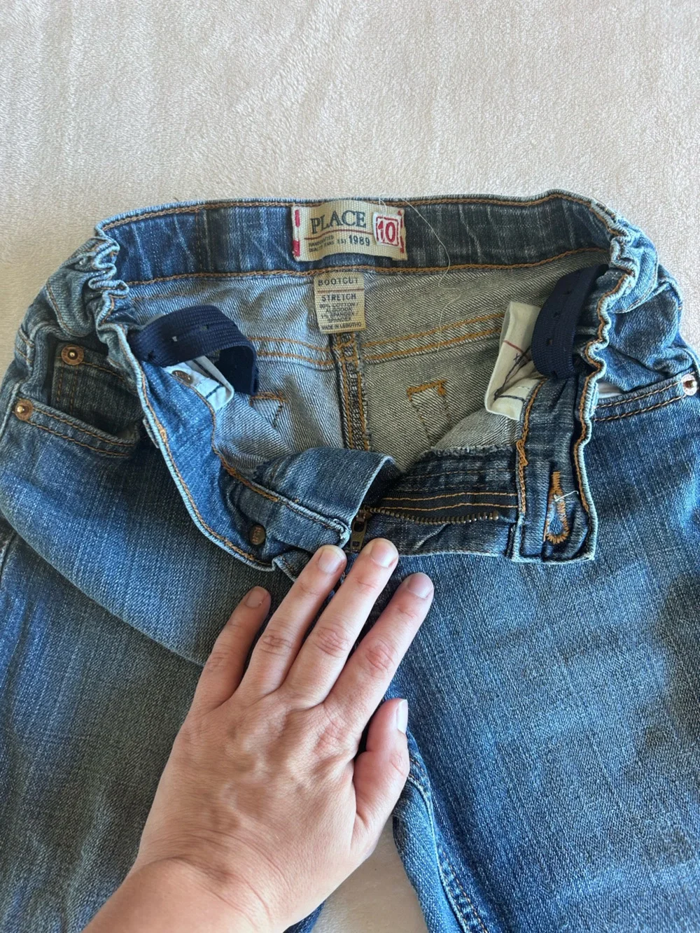 Y2K The Children's Place Girl’s Bootcut Denim Jeans